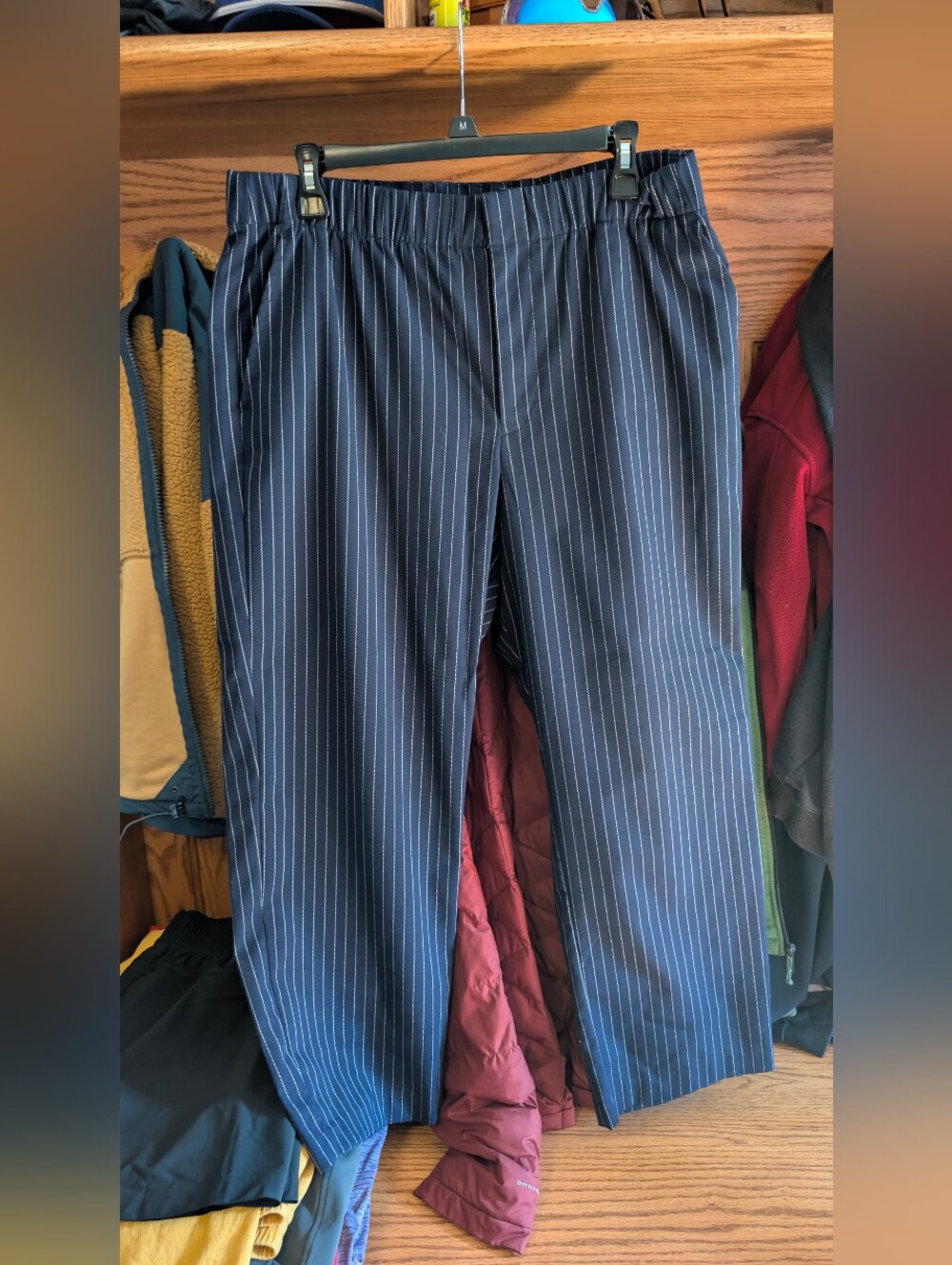 GAP Navy Pinstripe Women’s Pants